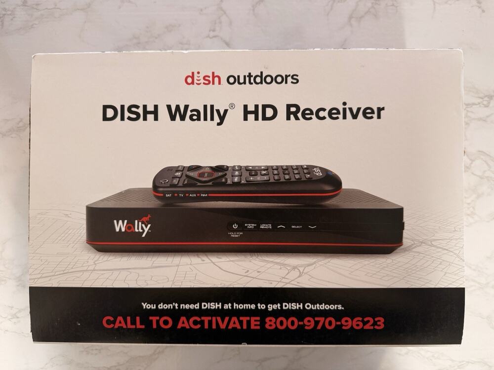 DISH Network Wally HD Satellite Receiver - Black NEW SEALED
